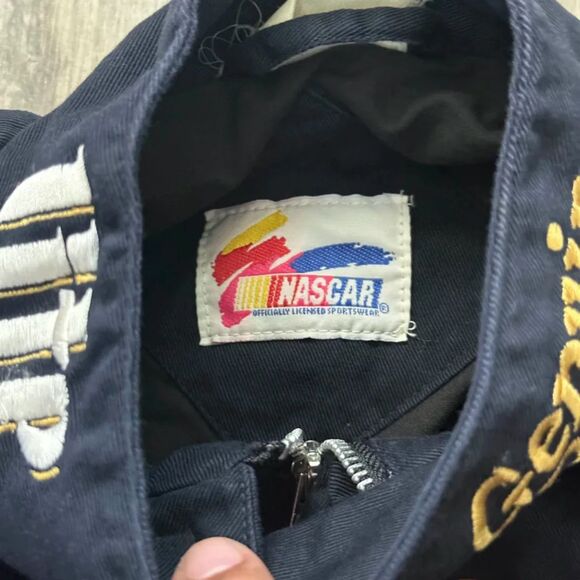 Vintage Nacar Rusty Wallace Miller Lite Racing Jacket Size Medium - Picture 4 of 6